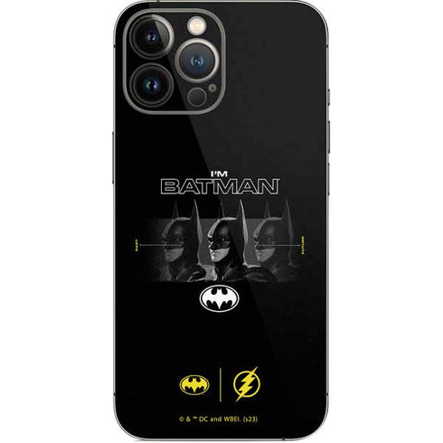 DC Comics The Flash Movie: I am Batman Past to Future iPhone 13 Pro Max Skin
